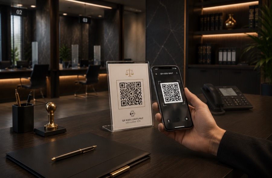 QR ile sıra alma